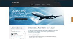 Desktop Screenshot of fscabincrew.com